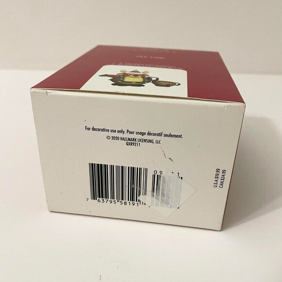 2020 Hallmark Keepsake Christmas Ornaments Tea Time Reindeer and Teapot - Picture 16 of 16